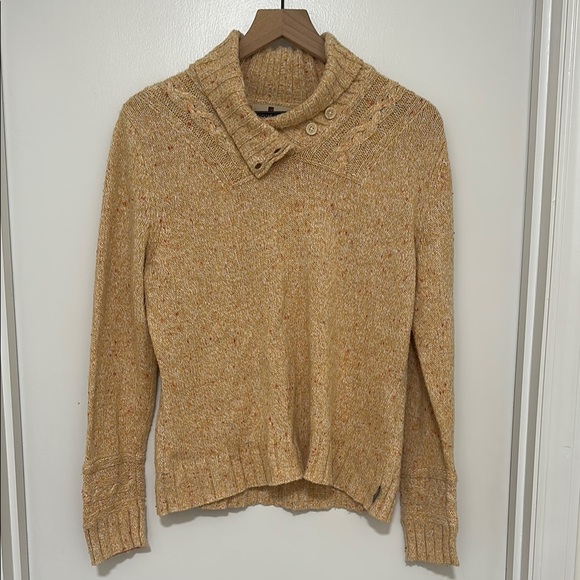 WOOLWICH | Wool Blend Heathered Collared Sweater - Picture 3 of 4